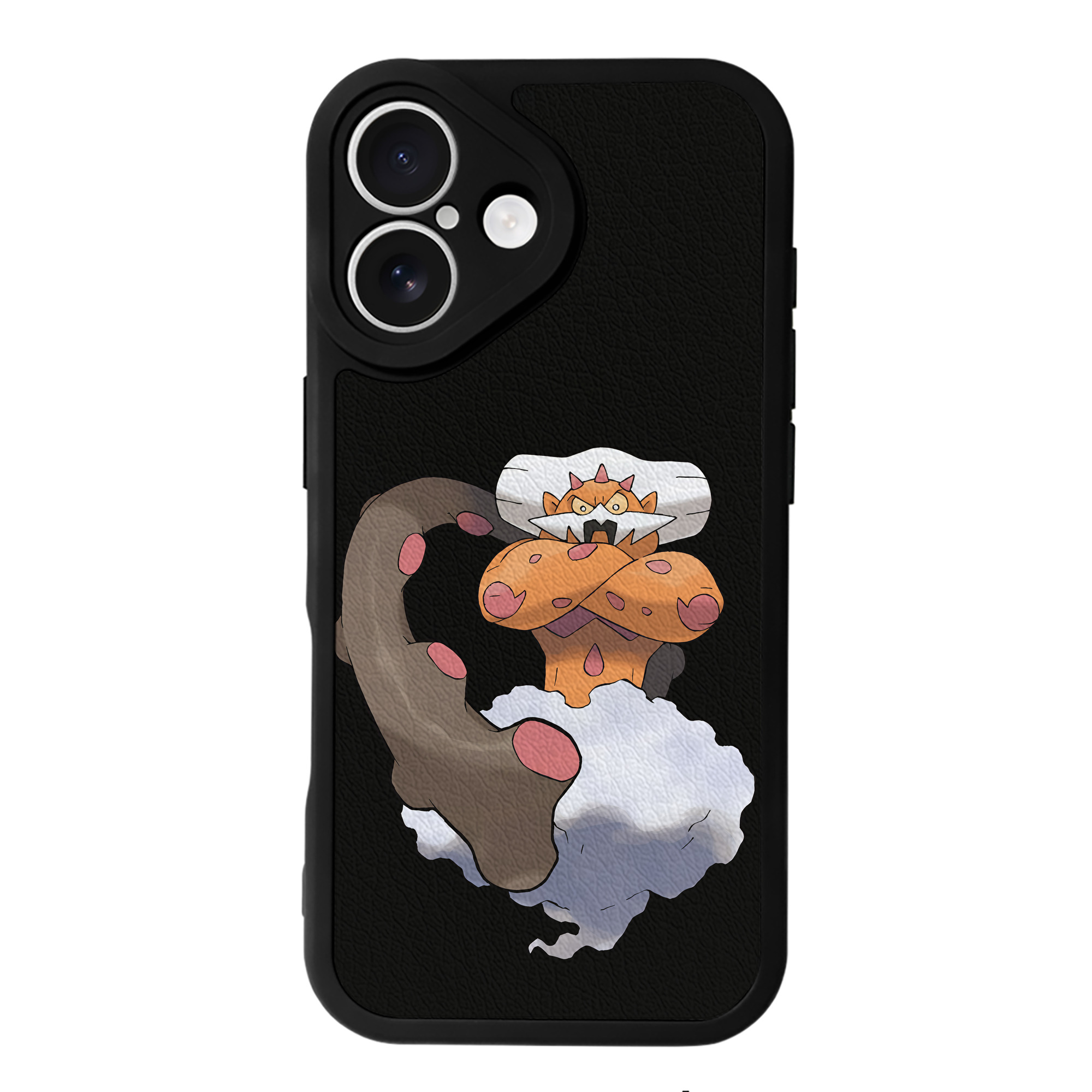 （画像用） ポケットモンスター Pokémon 【iPhone 16シリーズ対応】シリコンスマホケース（レザー調） 材質：シリコン